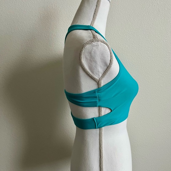 Teal Racerback Sports Bra Onzie S/M - Picture 3 of 9